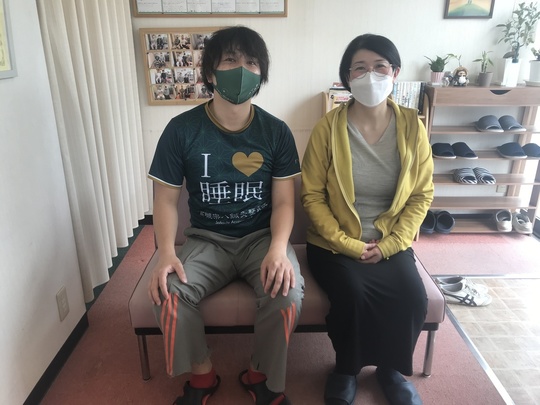 患者様との写真