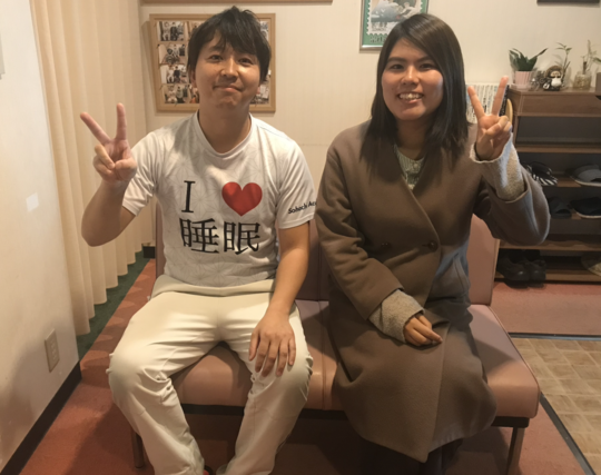 患者様との写真