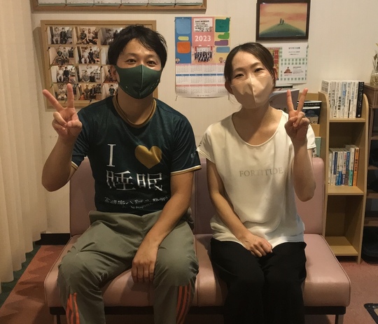 患者様との写真