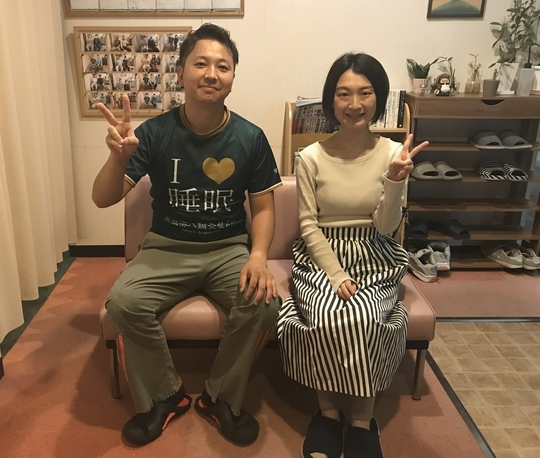 患者様との写真